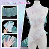 10M Polyester Pleated Lace Trim OCOR-PH0002-98-4