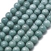 Natural Malaysia Jade Beads Strands G-L645-A01-12mm-12-1