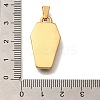 PVD Vacuum Plating 304 Stainless Steel Enamel Pendants STAS-U035-44G-3