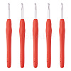 TPR Handle Aluminum Crochet Hook Needles TOOL-TA0001-13B-1