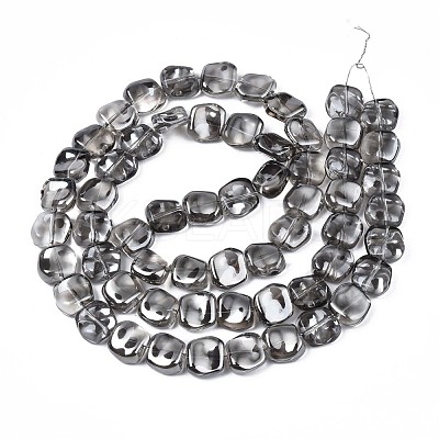 Electroplate Glass Beads Strand EGLA-S188-21-A01-1