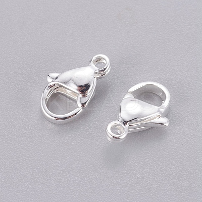 304 Stainless Steel Lobster Claw Clasps STAS-E464-21F-S-1