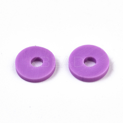 Handmade Polymer Clay Beads CLAY-Q251-8.0mm-112-1