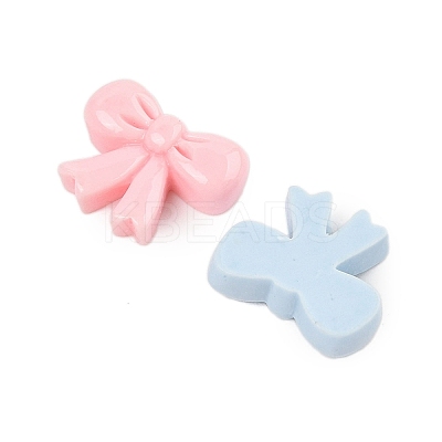 Opaque Resin Cabochons CRES-M037-01-1