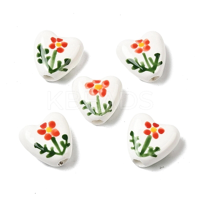 Handmade Porcelain Beads PORC-B007-02-1