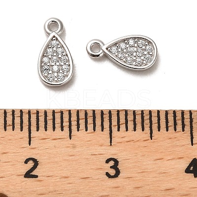 Rhodium Plated 925 Sterling Silver Pendant STER-H110-16P-1