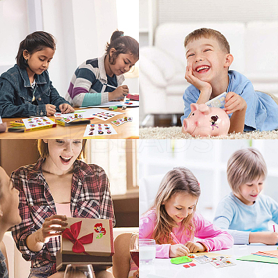 DIY Diamond Painting Stickers Kits For Kids DIY-SC0011-46-1