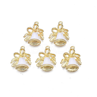 Rack Plating Alloy Enamel Pendants LS-X-ENAM-N055-128-1