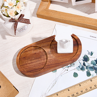 Wood Pepper Grinder Holder AJEW-WH20033-139-1