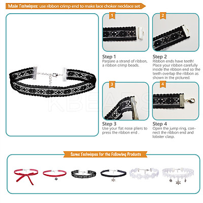 DIY Collarbone Chain Necklace Making DIY-SC0004-06-1