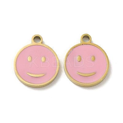 Ion Plating(IP) 316L Surgical Stainless Steel Charms STAS-D035-04B-G-1