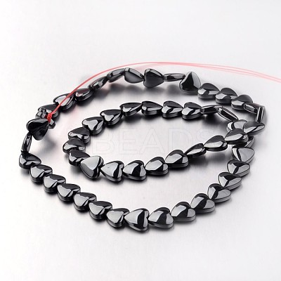 Non-magnetic Synthetic Hematite Bead Strands X-G-F300-22B-09-1