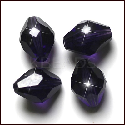 Imitation Austrian Crystal Beads SWAR-F054-13x10mm-27-1