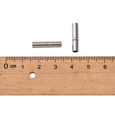 Tarnish Resistant 304 Stainless Steel Bayonet Clasps STAS-P226-01E-1