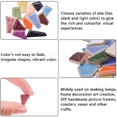 Porcelain Cabochons PORC-PH0001-02-1