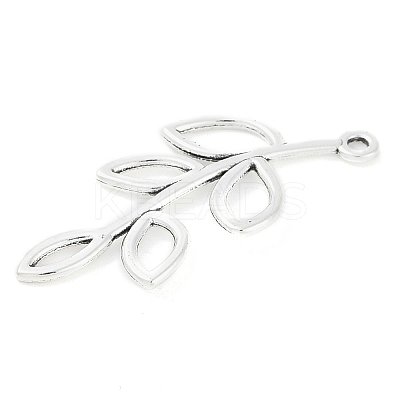 Tibetan Style Alloy Branch Pendants TIBEP-Q043-317-RS-1