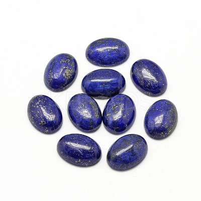 Natural Lapis Lazuli Cabochons X-G-R415-30x40-33-1