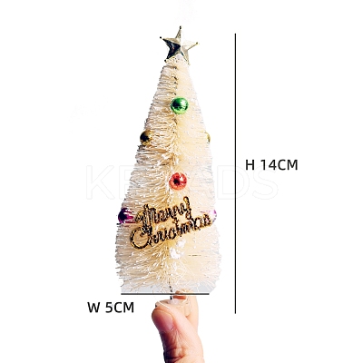 Plastic Christmas Miniature Ornaments PW-WGE6C95-01-1