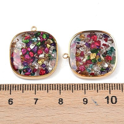 304 Stainless Steel Pendants STAS-C146-02G-03-1