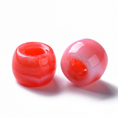 Acrylic European Beads MACR-S375-002A-05-1