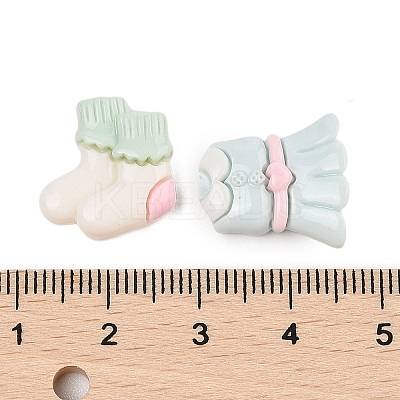 Bbay Series Opaque Resin Cabochons CRES-M037-17-1