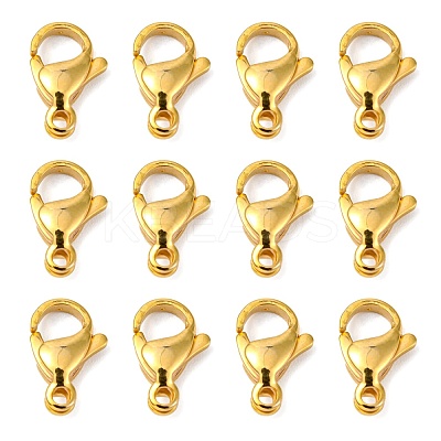 304 Stainless Steel Lobster Claw Clasps STAS-R050-13x8mm-02-1