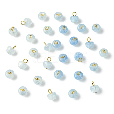30Pcs Resin UV Reactive Charms PALLOY-YW00173-04-1