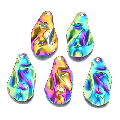 201 Stainless Steel Pendants STAS-S119-069-1