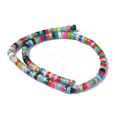 Synthetic Imperial Jasper Beads Strands LS-G-Z006-C01-1