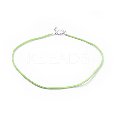 Mixed Color Faux Suede Necklace Cord Making X-NCOR-R025-M-1