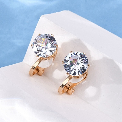 Alloy Silicone Clip-on Earrings LS-EJEW-Z120-02G-01-1
