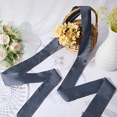 Long Polyester Silk Scarf for Women Girls AJEW-WH20022-48A-1