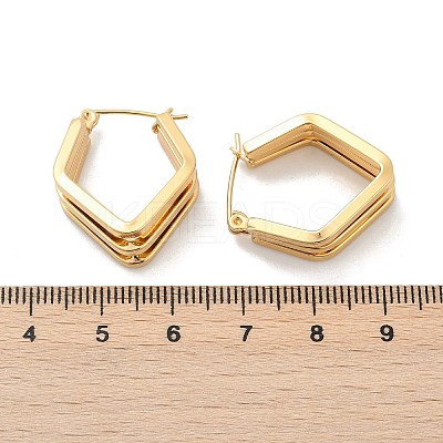 201 Stainless Steel Hoop Earrings EJEW-Q026-18G-1