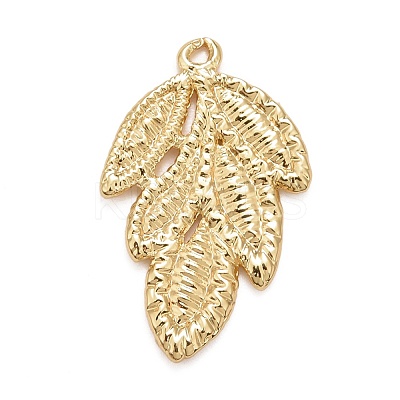 Rack Plating Brass Pendants KK-M229-23G-1