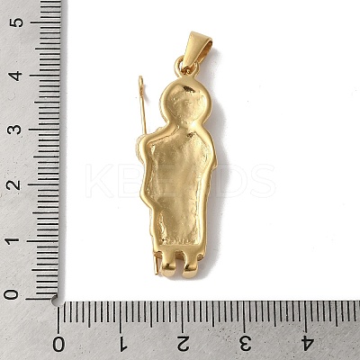 PVD Vacuum Plating 304 Stainless Steel Pendants STAS-B069-57G-1