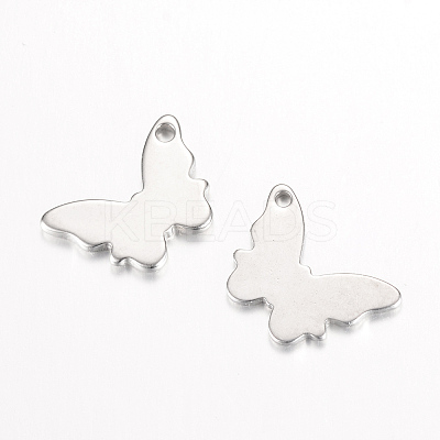 Non-Tarnish 201 Stainless Steel Pendants STAS-S058-22-1-1