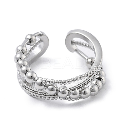 Rotatable Open Cuff Rings for Women LS-RJEW-S402-02P-1