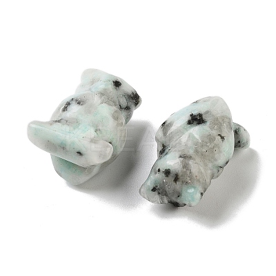 Natural Sesame Jasper Carved Figurines DJEW-L023-G16-1
