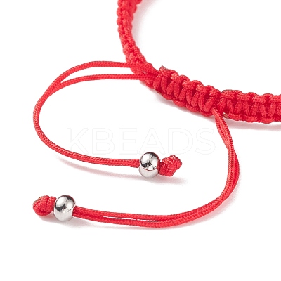 Resin Evil Eye Braided Bead Bracelet BJEW-JB08424-02-1