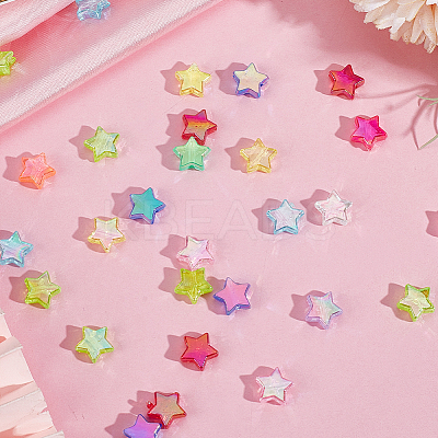 900Pcs 12 Styles Eco-Friendly Transparent Acrylic Beads OACR-PA0001-03-1