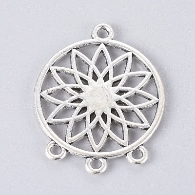 Alloy Chandelier Component Links Cabochon Settings PALLOY-E564-45AS-1