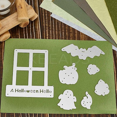 Halloween Carbon Steel Cutting Dies Stencils DIY-WH0387-65MP-1
