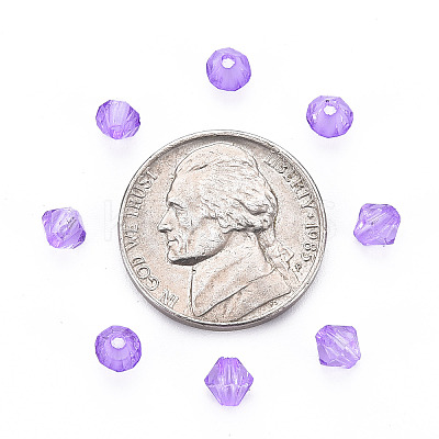 Transparent Acrylic Beads LS-MACR-S373-84-B06-1