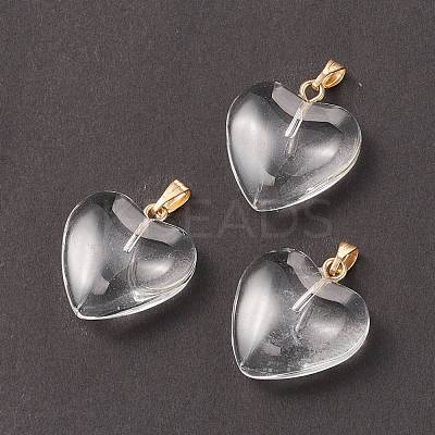 Spray Painted Glass Pendants GLAA-N035-016-A03-1
