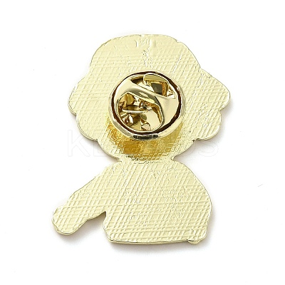 Boy Zinc Alloy Enamel Pin Brooch LS-JEWB-R022-01B-1