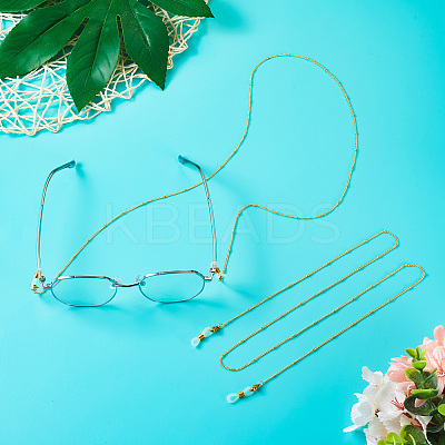304 Stainless Steel EyeGlass Chains HJEW-TAC0040-1