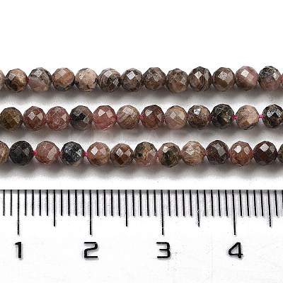 Argentina Natural Rhodonite Beads Strands G-G140-A01-01-1