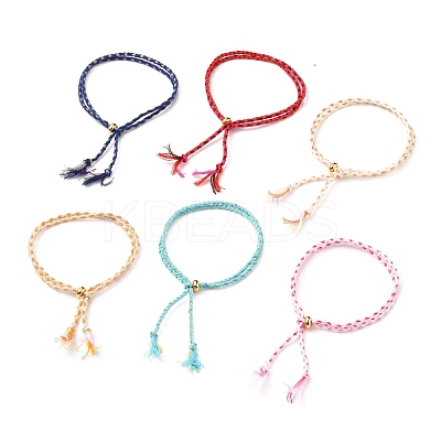 Cotton Braided Cord Bracelets BJEW-JB05694-1