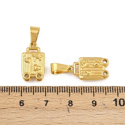 304 Stainless Steel Pendants STAS-B167-17B-G-1