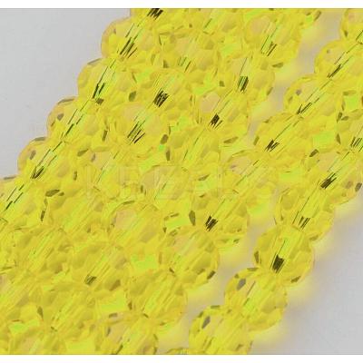 Transparent Glass Bead Strands X-GLAA-G013-4mm-68-1
